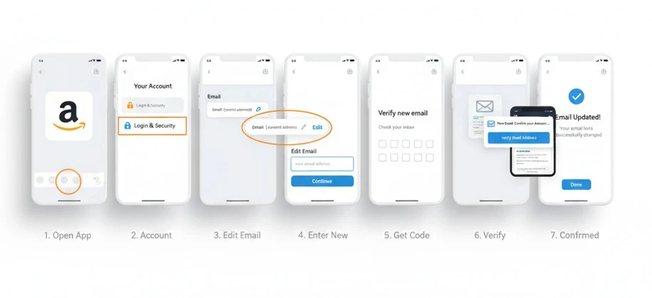 Amazon email change