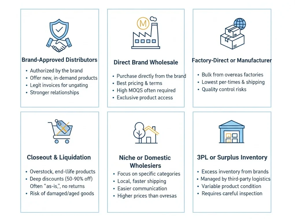how to find wholesale suppliers for amazon fba
