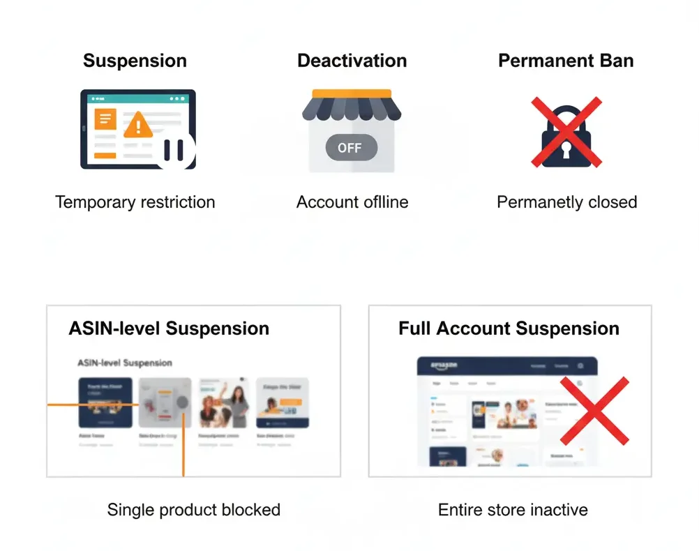 how to unsuspend amazon account