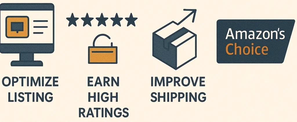 How to Get Amazon Choice Badge