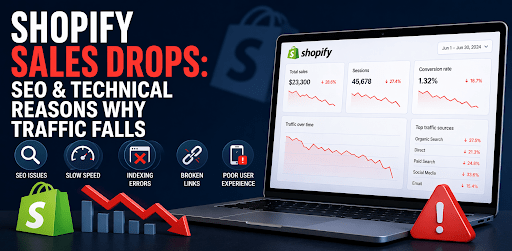 Shopify Sales Drops