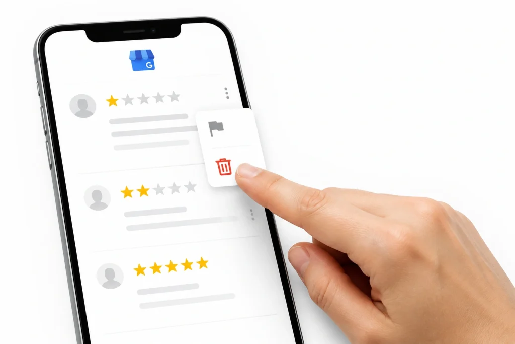 Google flag reviews