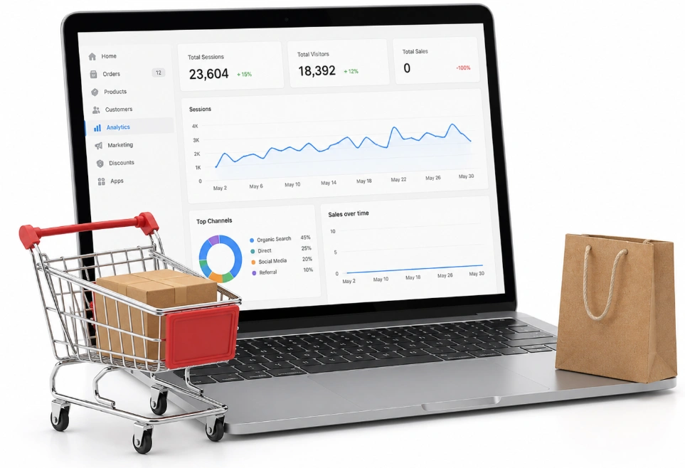 Shopify traffic