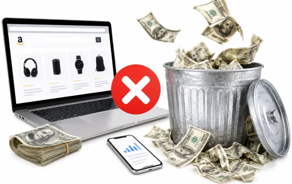 Amazon ads getting clicks but no sales