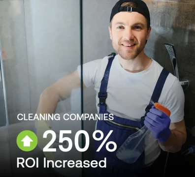 Cleaning Companies Improves To 4X Local Bookings