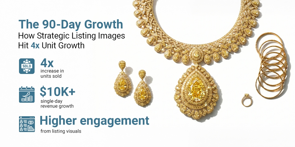 The 90-Day Growth: How Strategic Listing Images Hit 4x Unit Growth