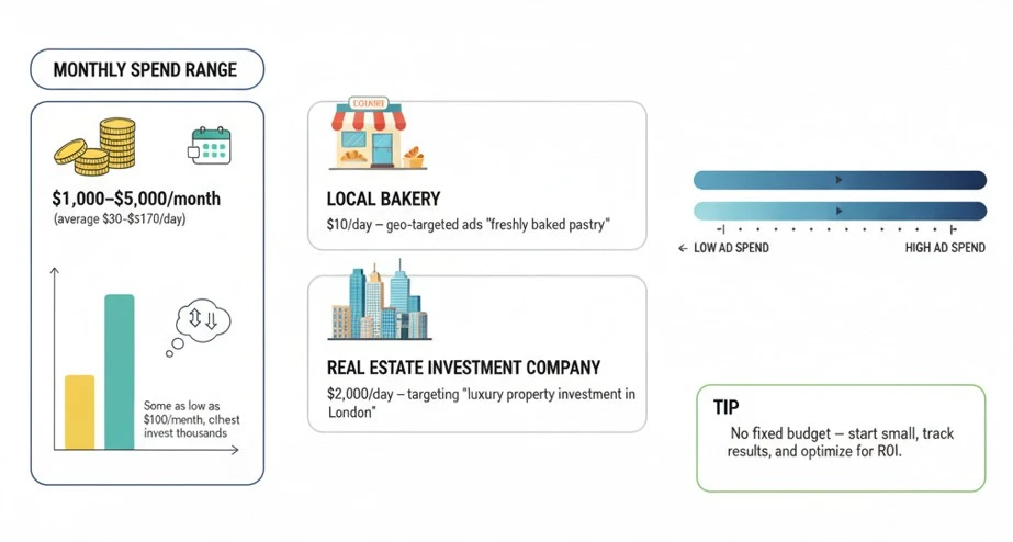 how much should a small business spend on google ads