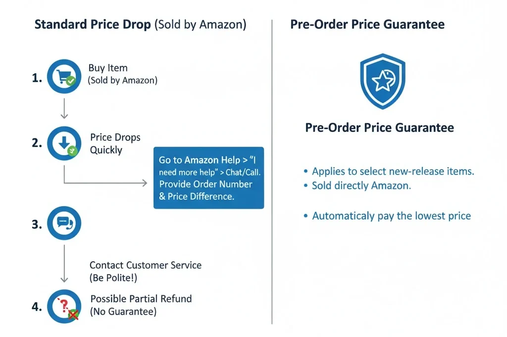 amazon item went on sale after purchase