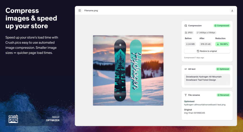 Shopify speed optimization