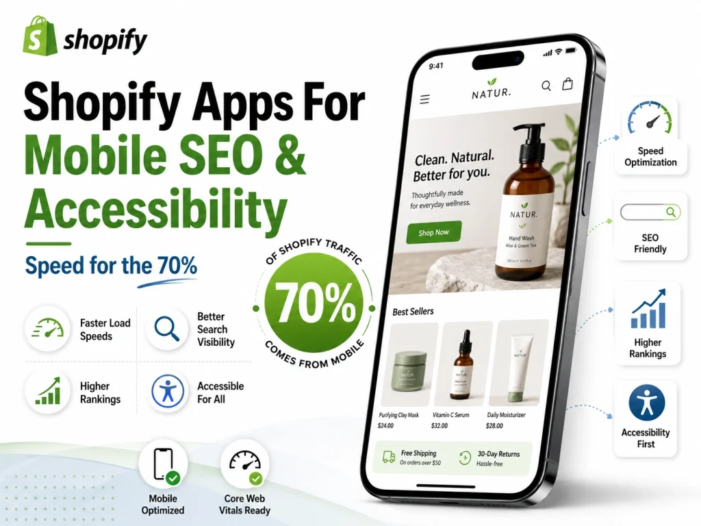 Shopify app for mobile seo