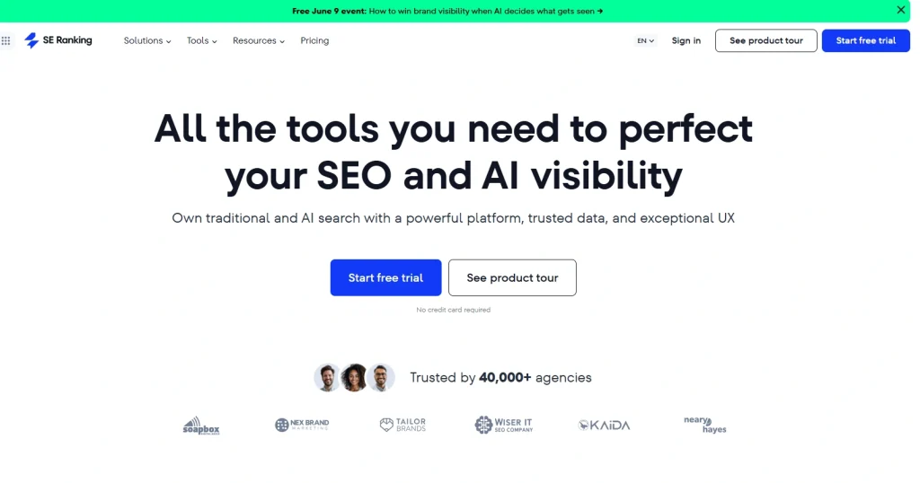 seo strategies for ai visibility tools