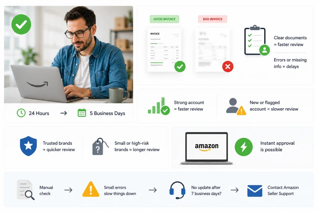 how to get brand approval on amazon