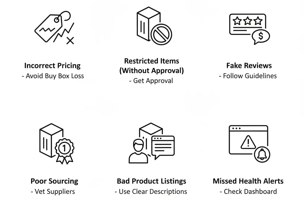 Mistakes Amazon Sellers Should Avoid